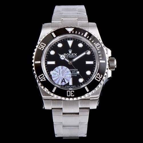 롤렉스 서브마리너 흑판 메탈 논데이트 114060 블랙 다이얼 논 데이트 오토매틱 무브먼트 rol0131 - Rolex Sub-Mariner Black Dial 3135 Automatic Movment