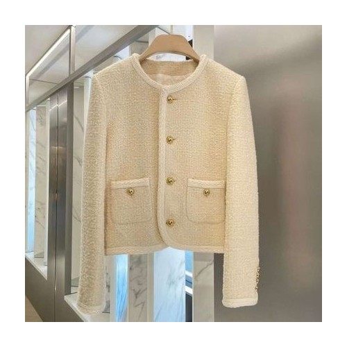 셀린느 캐시미어 울 부크레 트위드 자켓