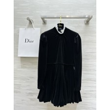 디올 크루즈 벨벳 드레스