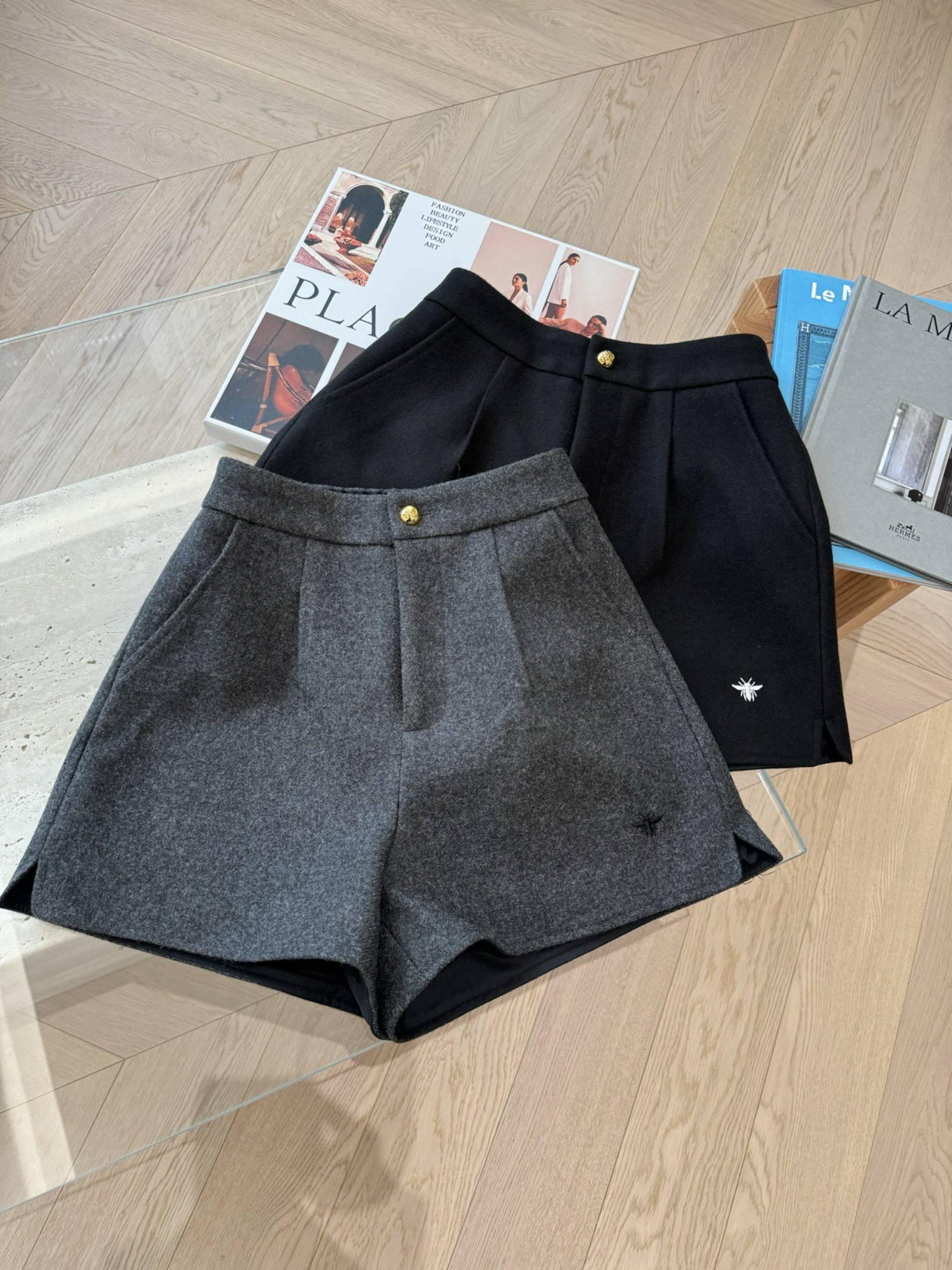 디올 모직 반바지