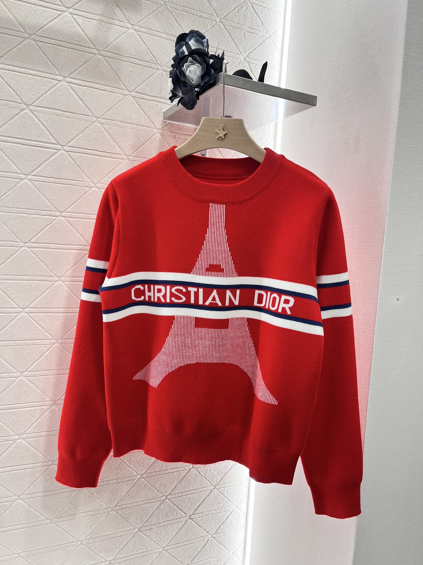 디올 니트 스웨터