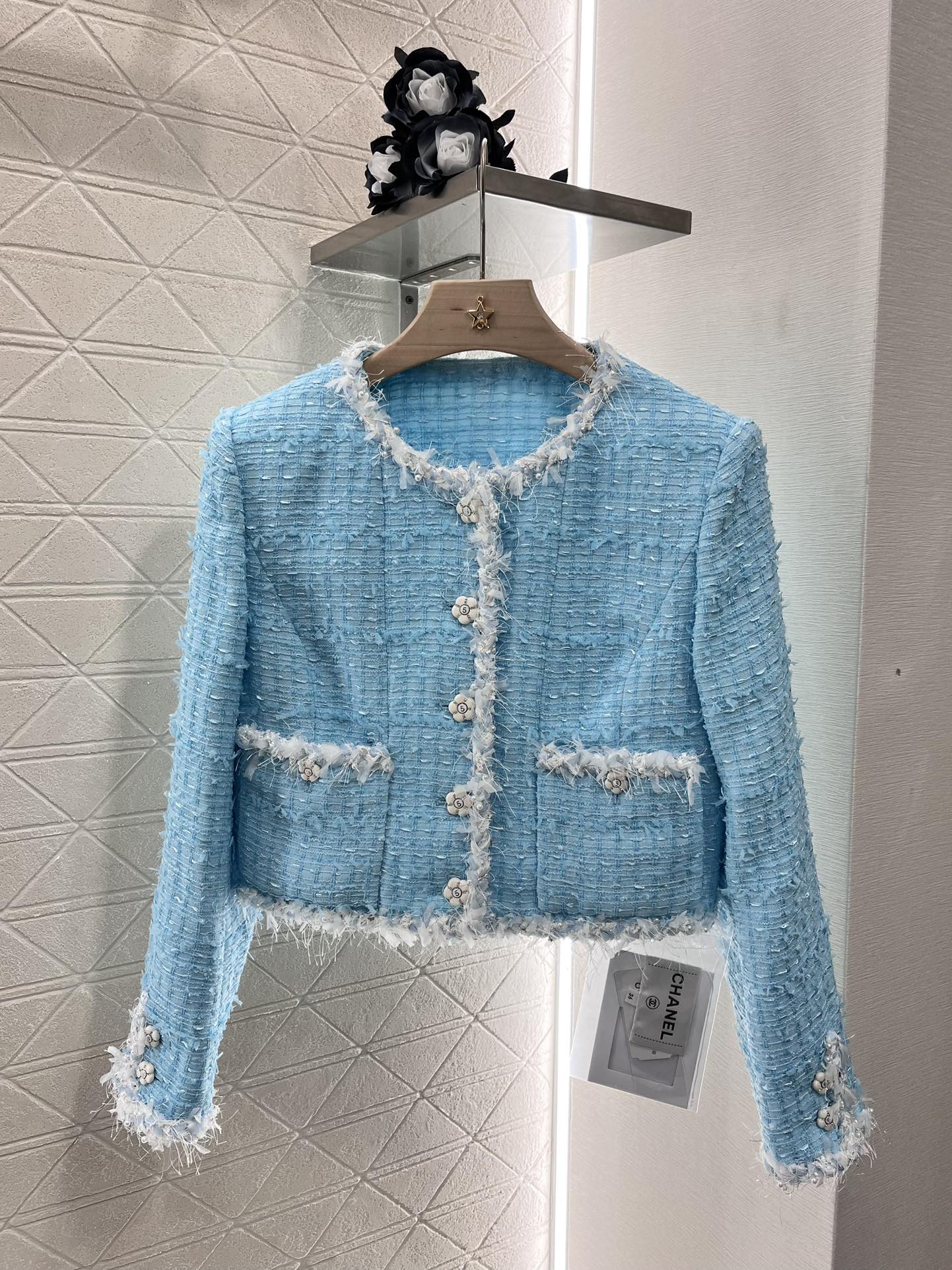 샤넬 트위드 재킷