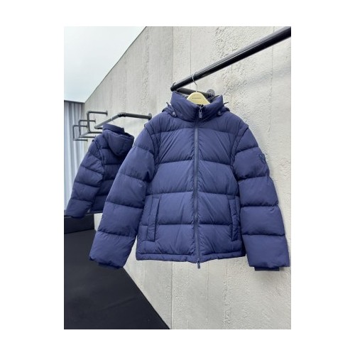 버버리 소매 탈부착 패딩