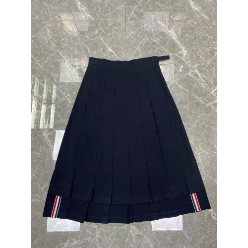 톰브라운 롱 스커트 [네이비/차콜]