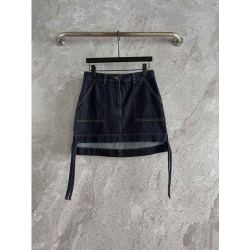 로에베 데님 스커트