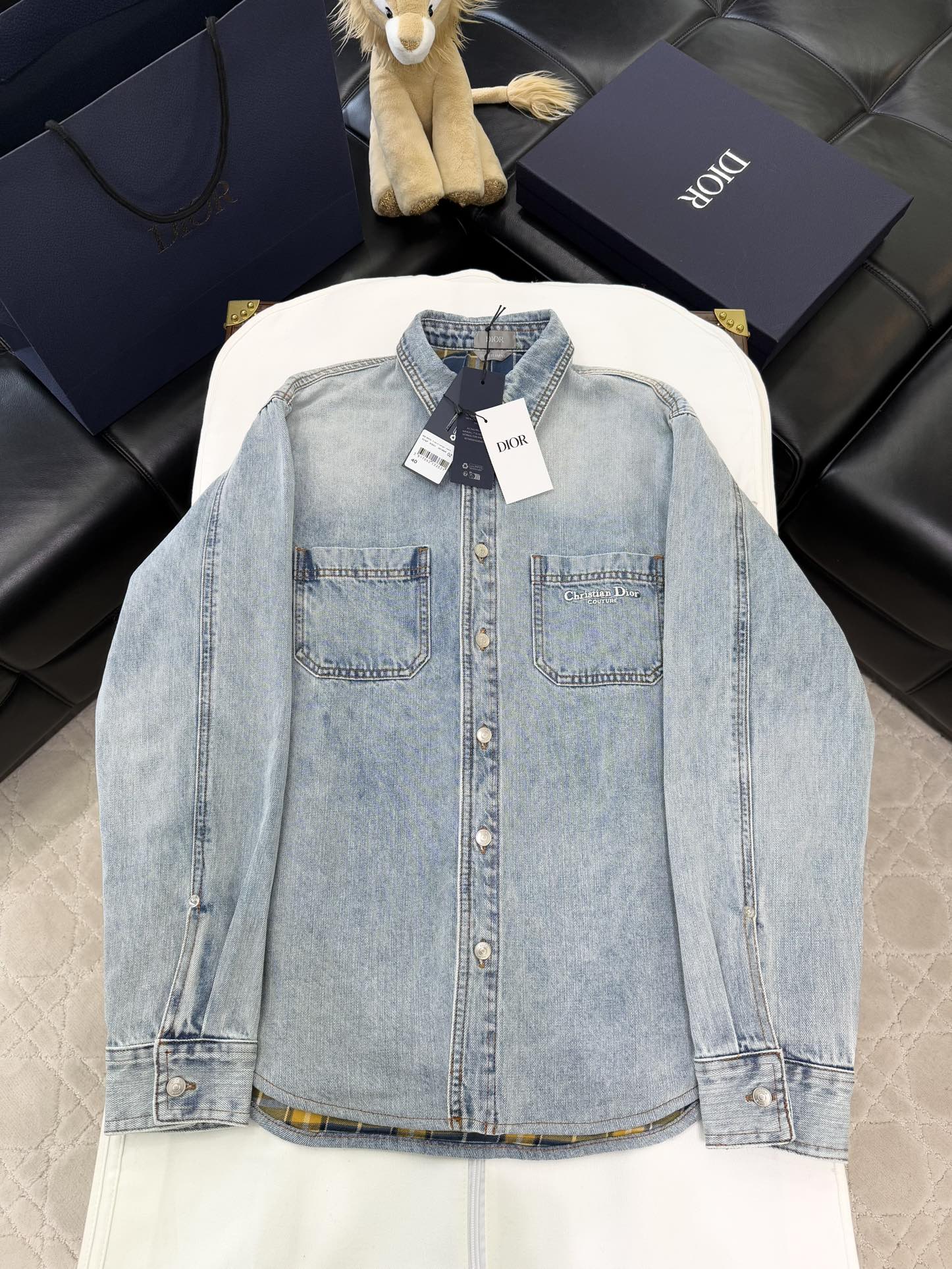 디올 청자켓