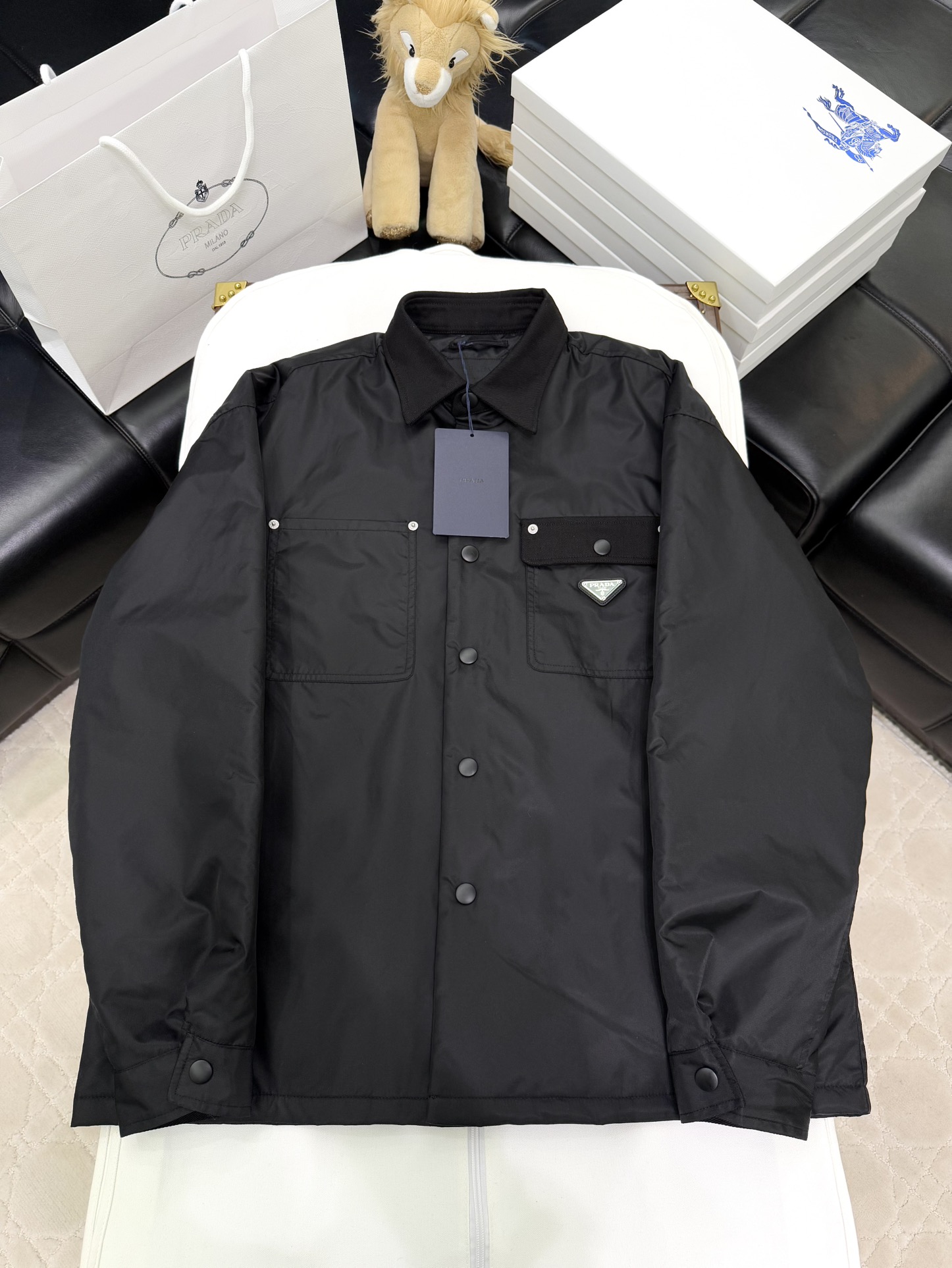 프라다 코튼 자켓