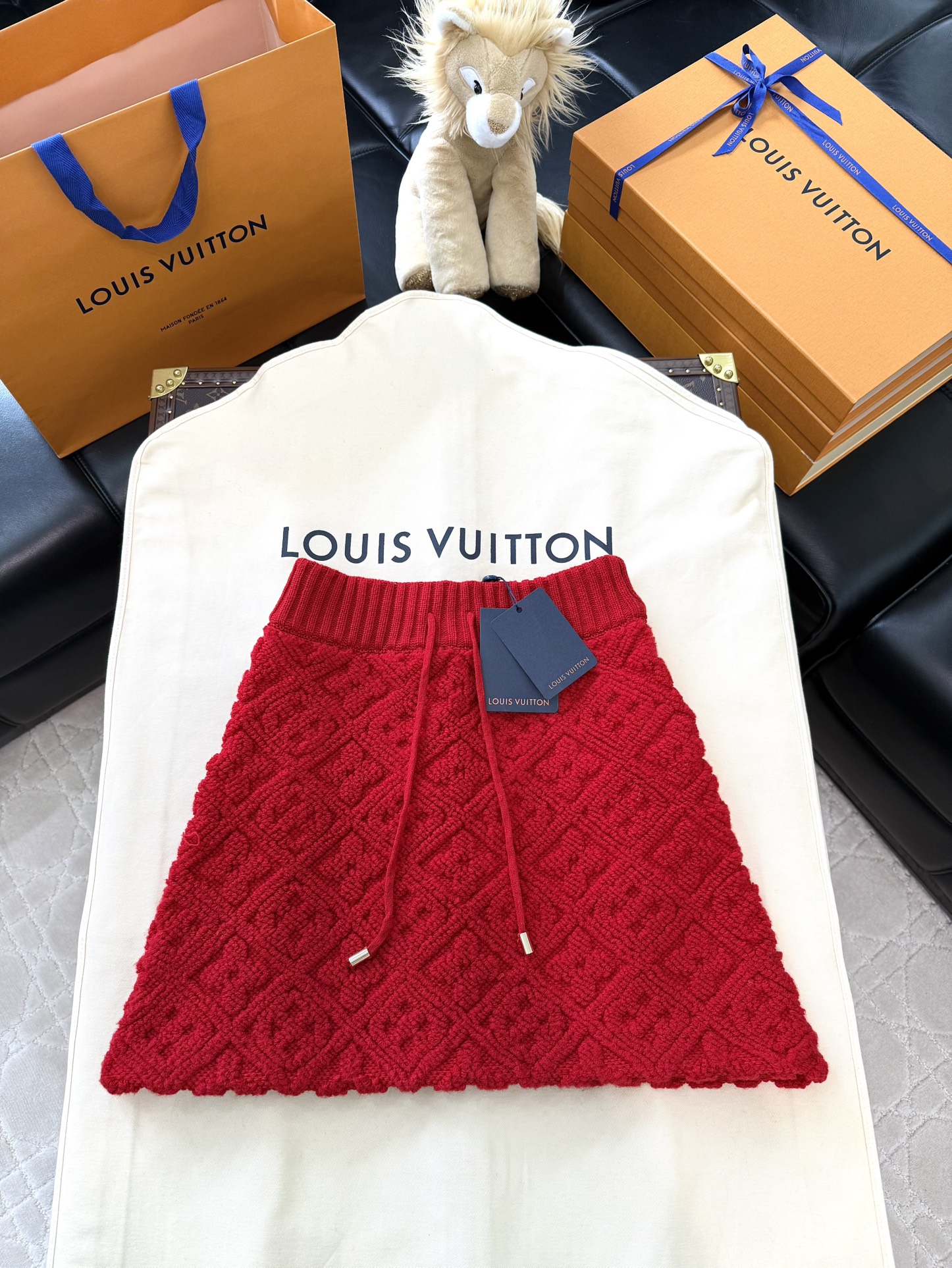 루이비통 스커트