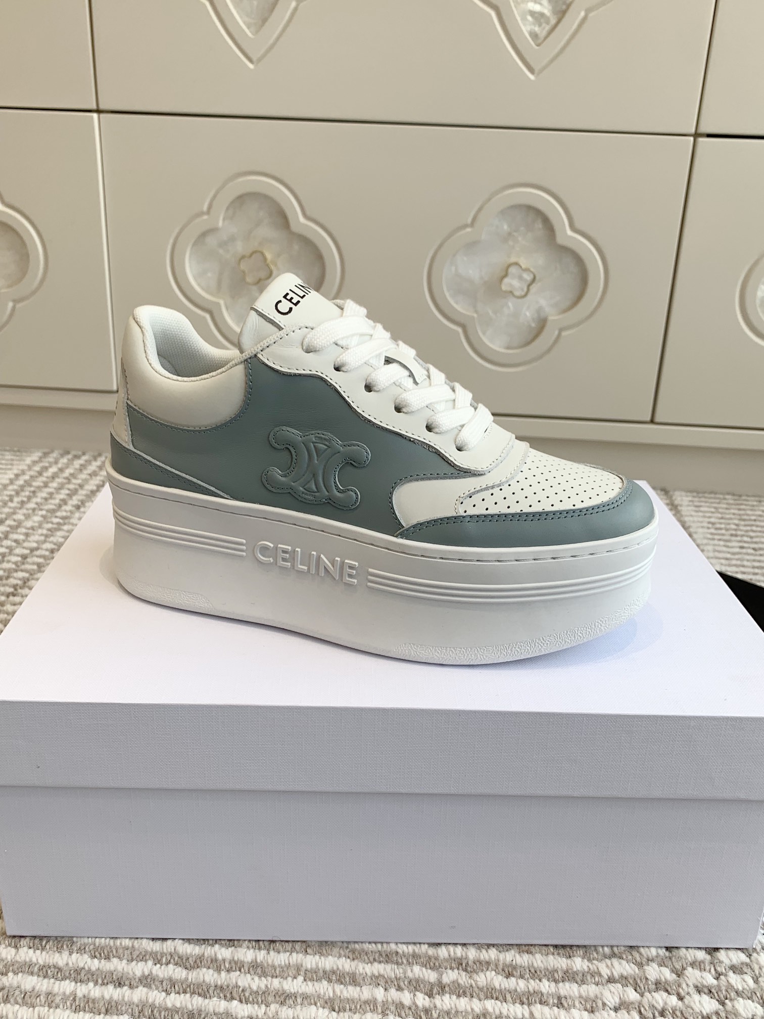 셀린느 스니커즈 굽높이 5cm