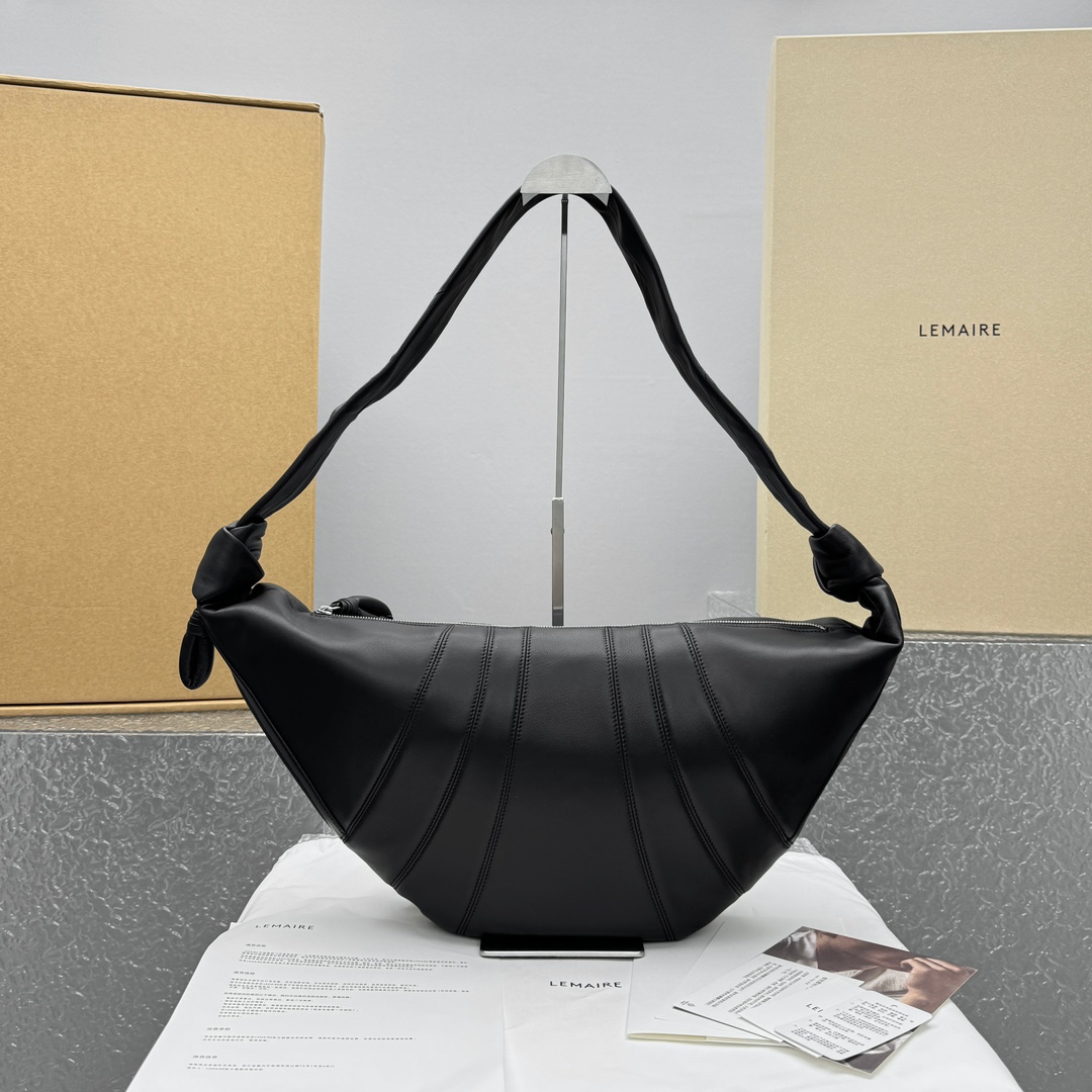 르메르 크로와상 숄더백 라지 블랙 8820