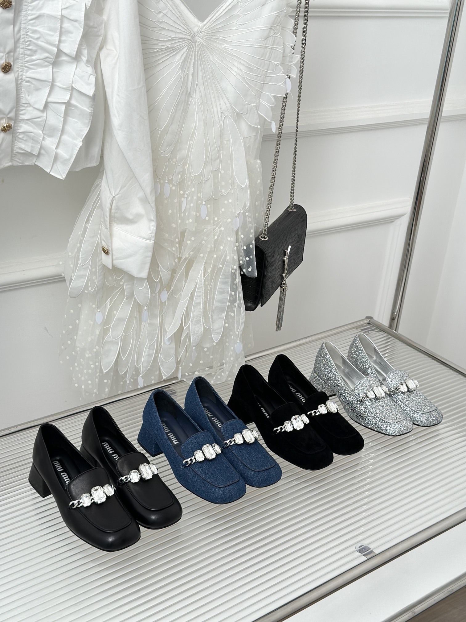 미우미우 구두 (굽높이 6.5cm)