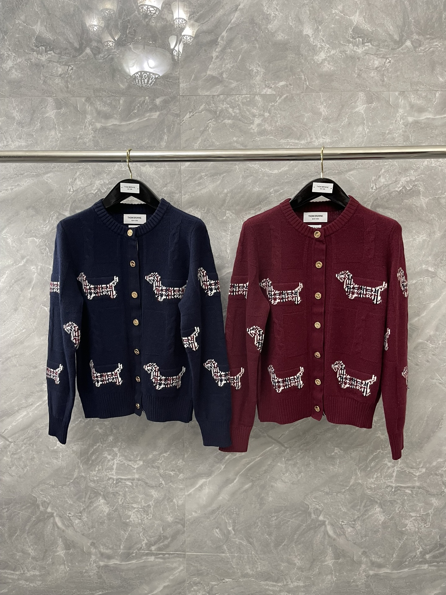 톰브라운 가디건