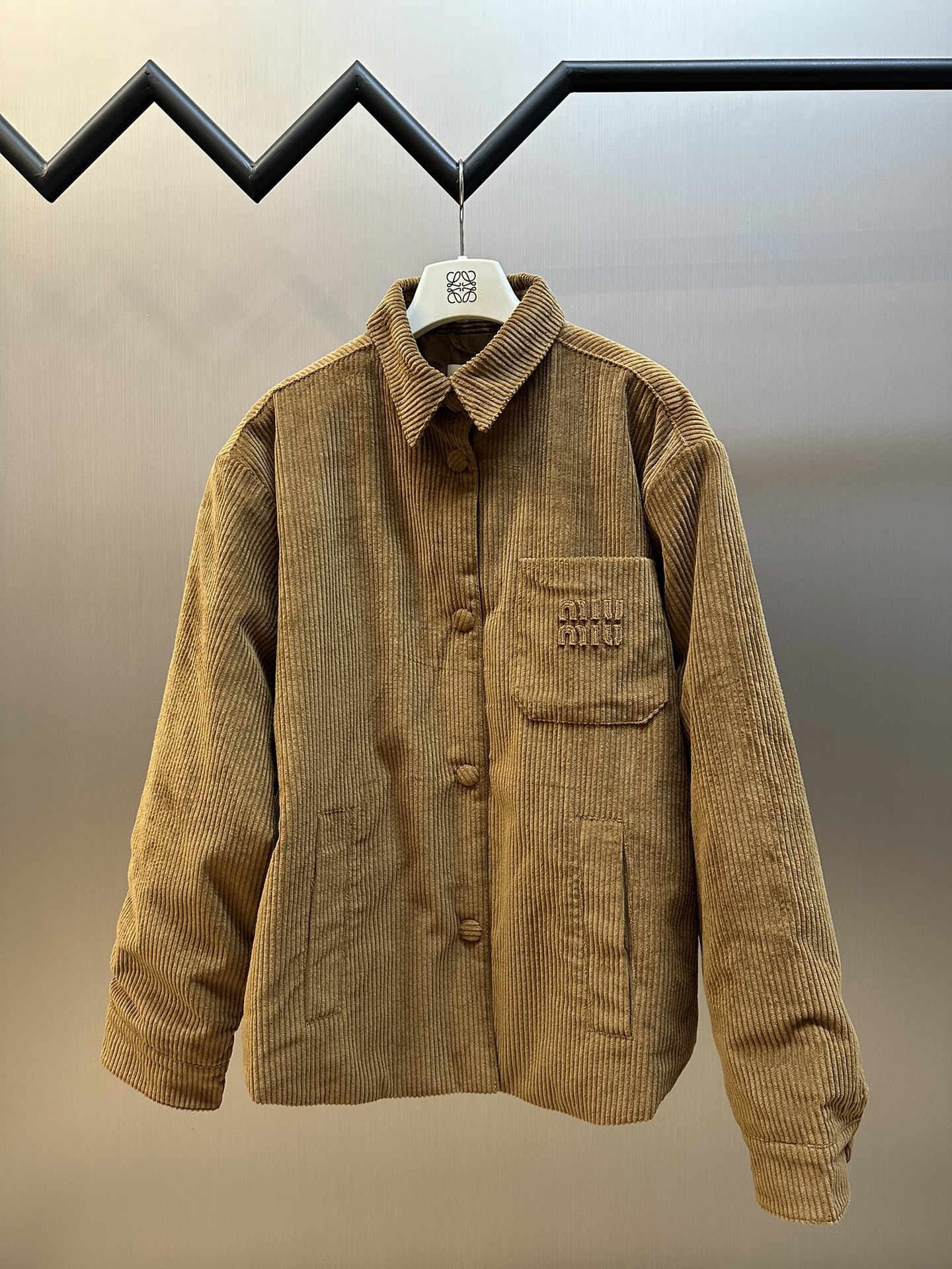 미우미우 골덴 자켓