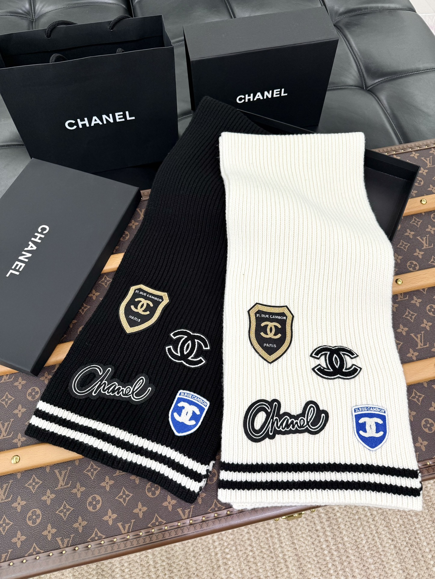 샤넬 머플러 [2컬러]