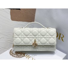 디올 My Dior 미니 백 까나쥬 양가죽