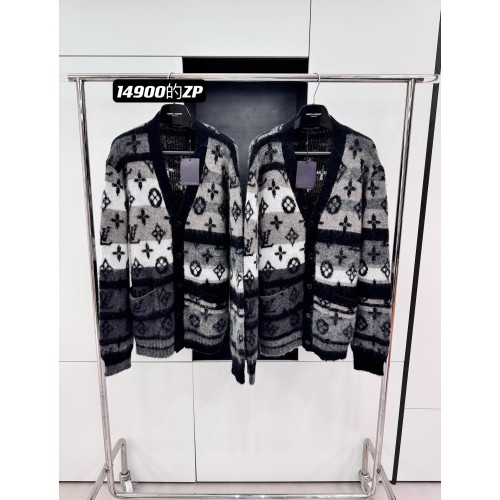 루이비통 모노그램 모헤어 가디건