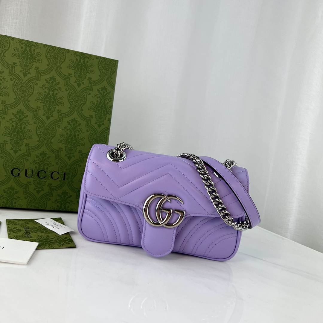 구찌 GG마몽 미니 마틀라세 숄더백 446744