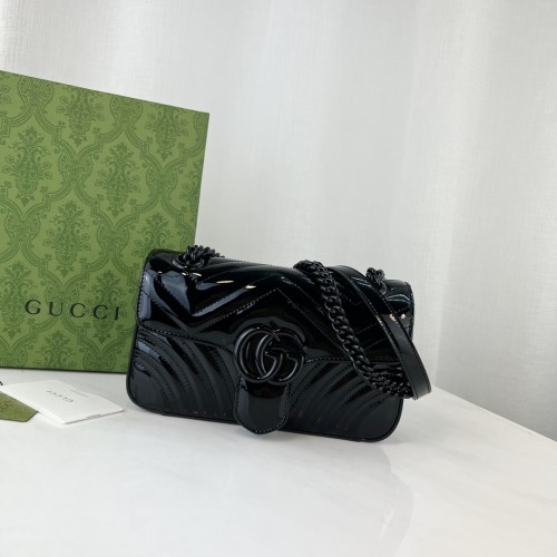 구찌 GG마몽 미니 마틀라세 숄더백 446744