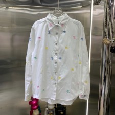 샤넬 로고 셔츠