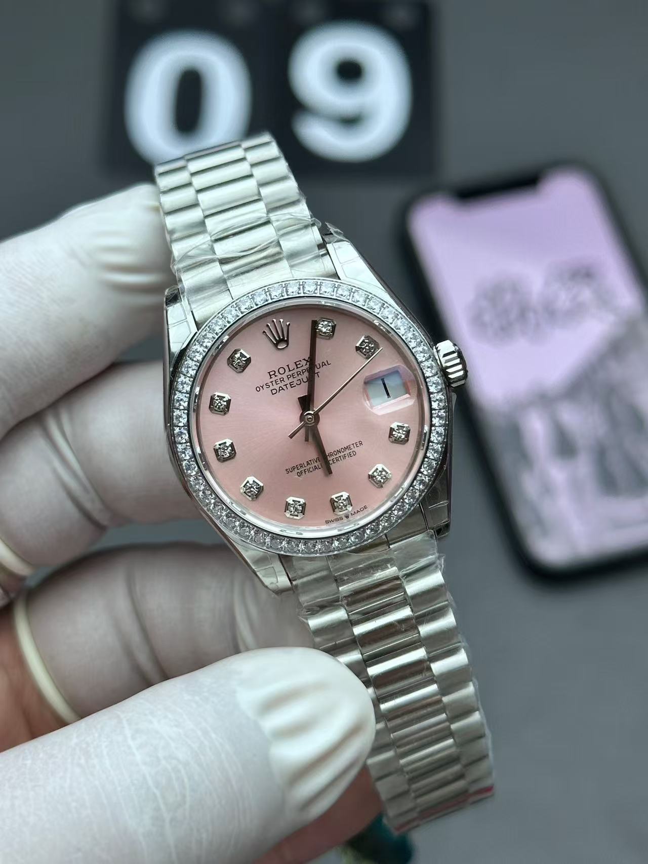 롤렉스 데이저스트 28mm 쥬빌레