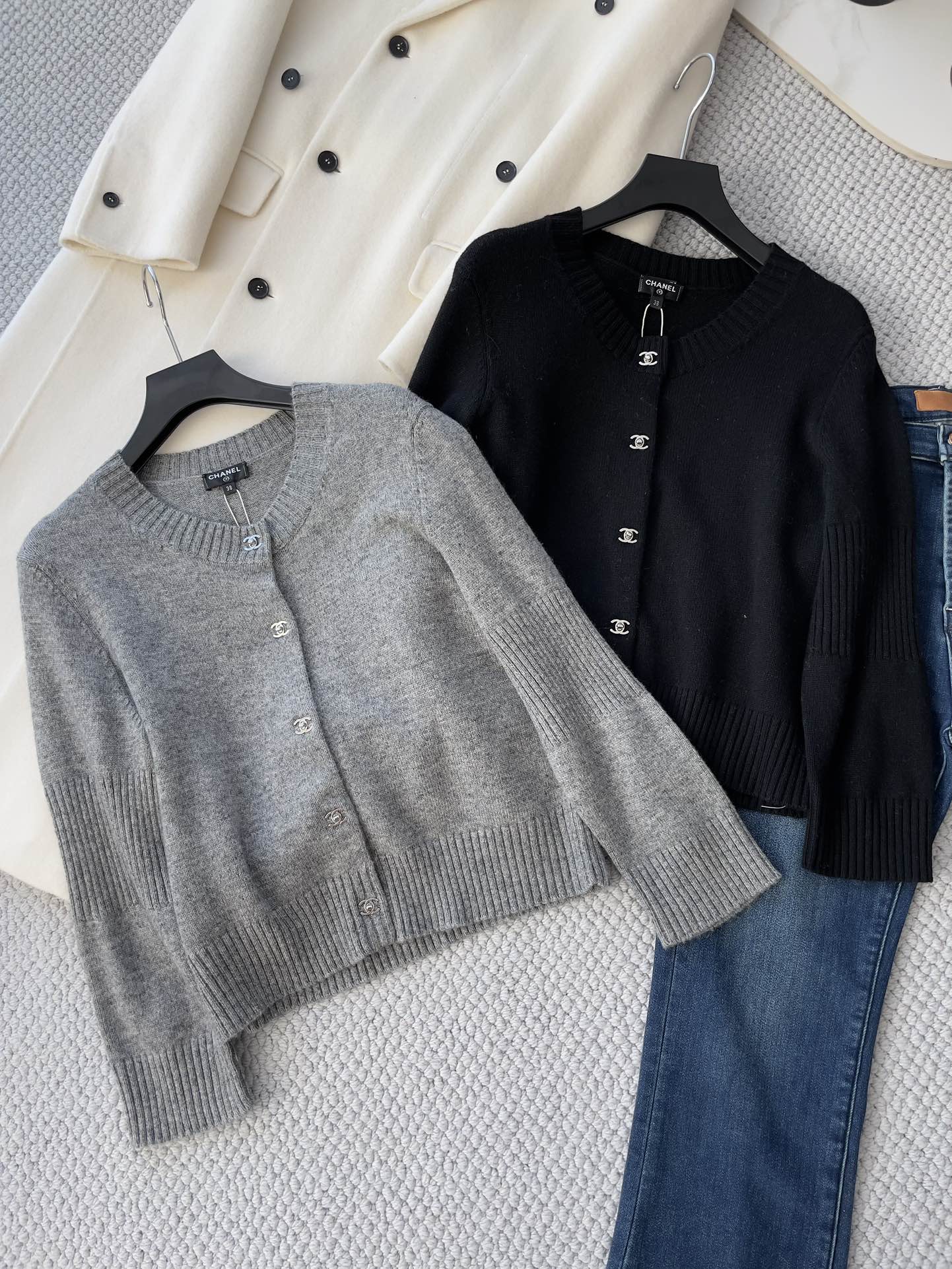 (W) 샤넬 여성 가디건 [2컬러]
