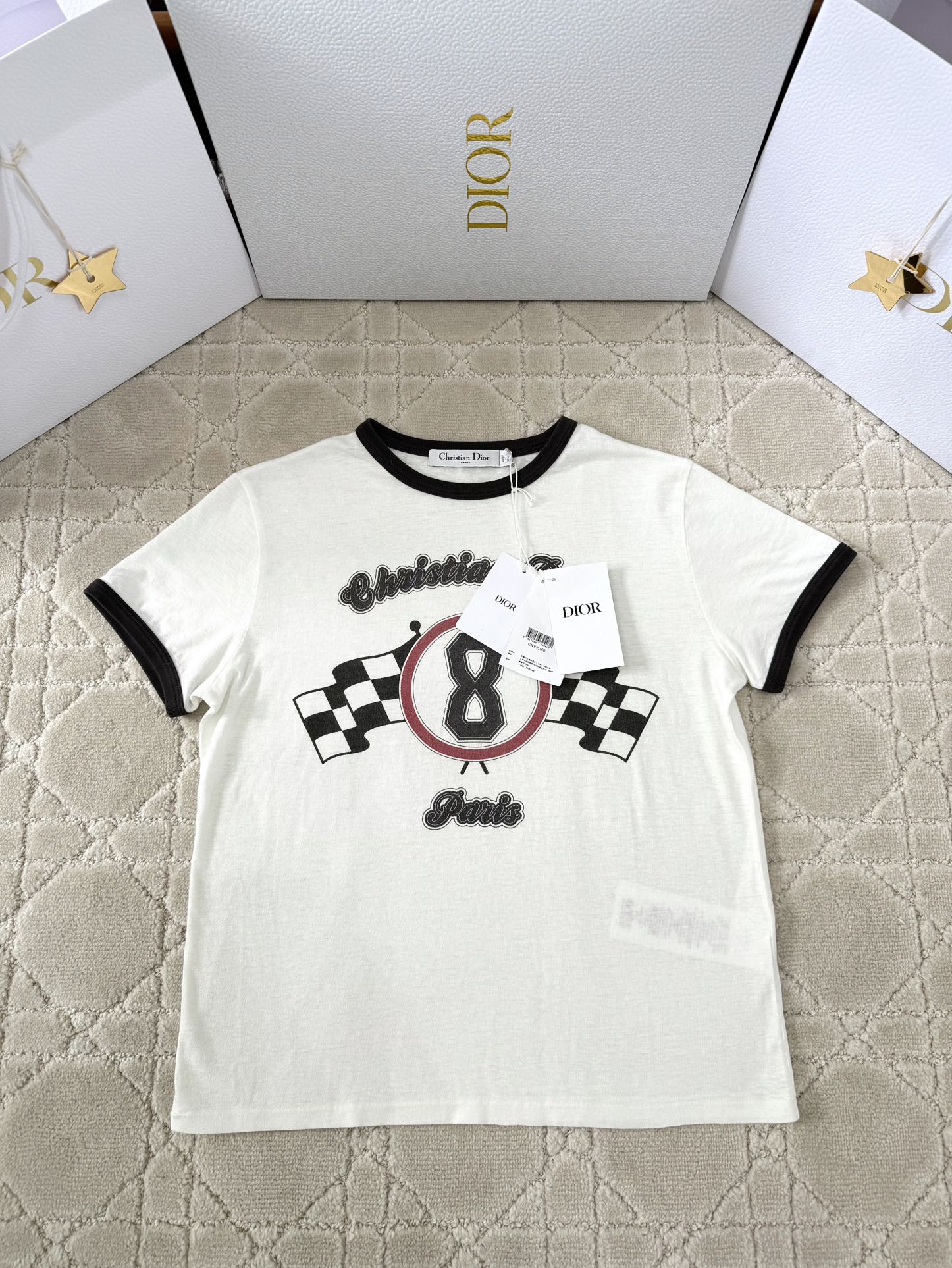 (W) 디올 반팔티