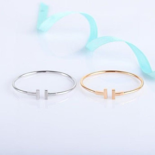 티파니 T 네로우 와이어 브레이슬릿 [3컬러]