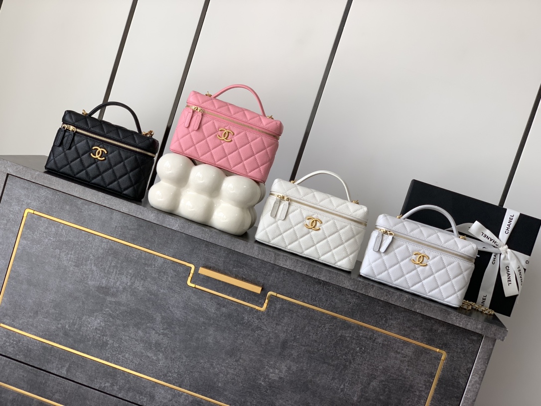 샤넬 25C 베니티 탑 핸들백