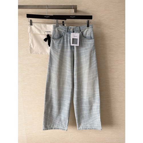 샤넬 연청바지