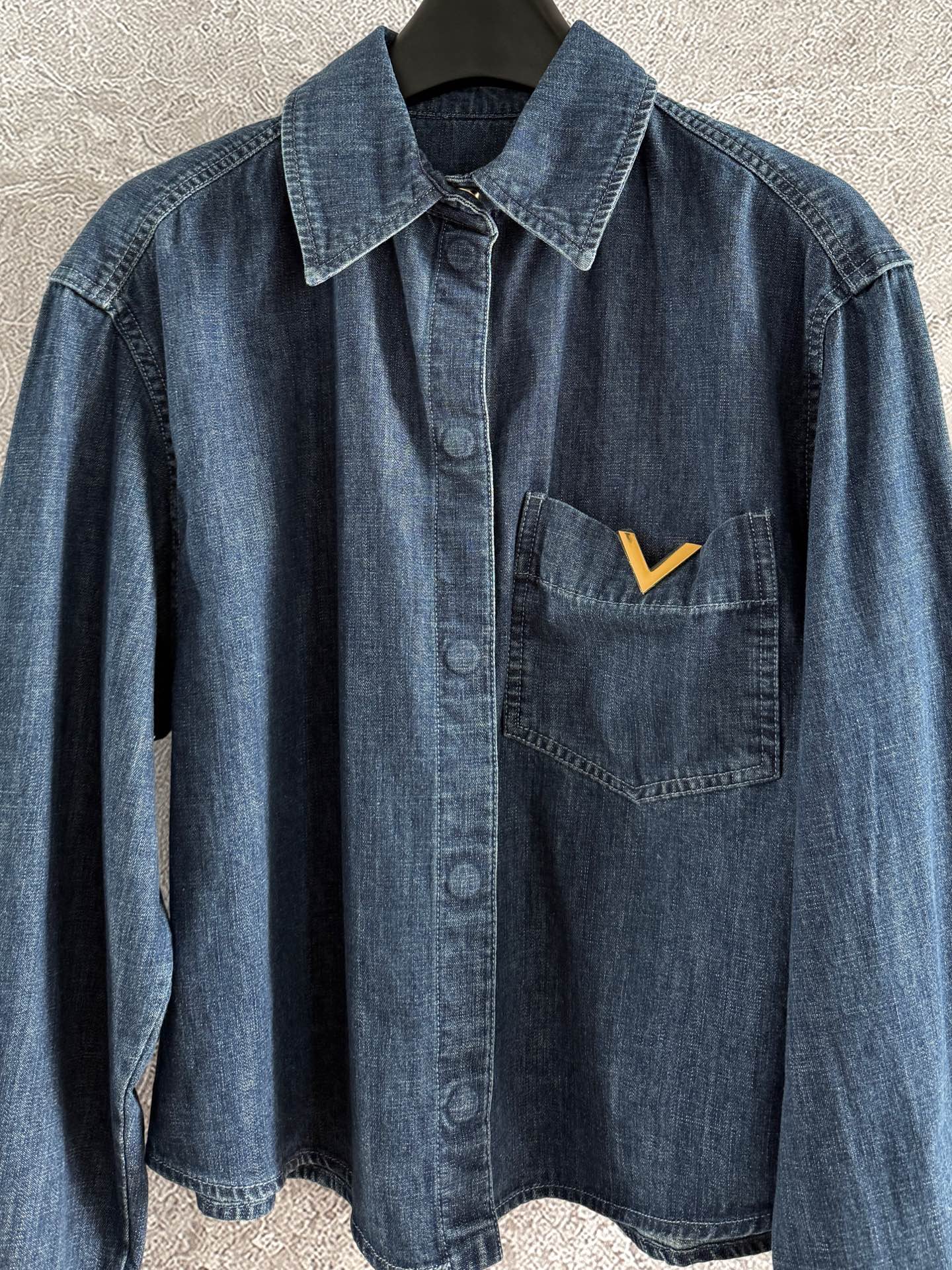 루이비통 데님 셔츠