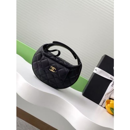 샤넬 퀄티드 미니 탑 핸들백