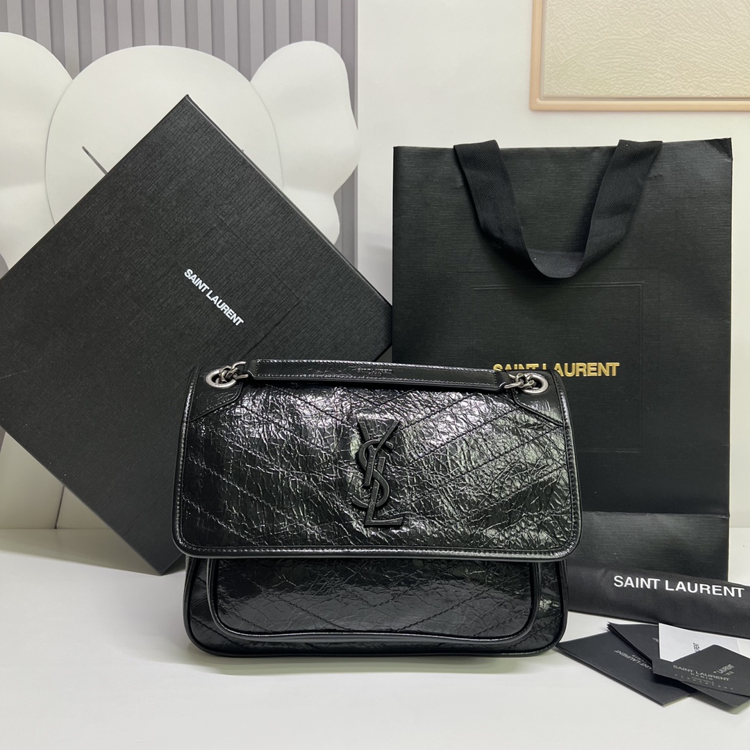 생로랑 니키 숄더백 미디엄 633158