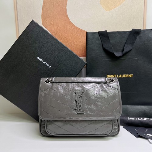 생로랑 니키 숄더백 미디엄 633158