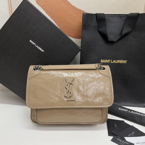 생로랑 니키 숄더백 미디엄 633158