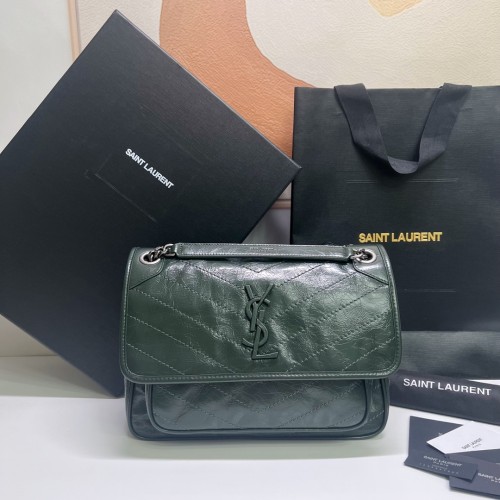 생로랑 니키 숄더백 미디엄 633158