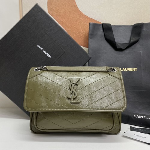 생로랑 니키 숄더백 미디엄 633158