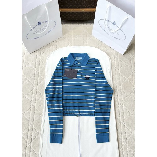 프라다 25ss 폴로셔츠 긴팔