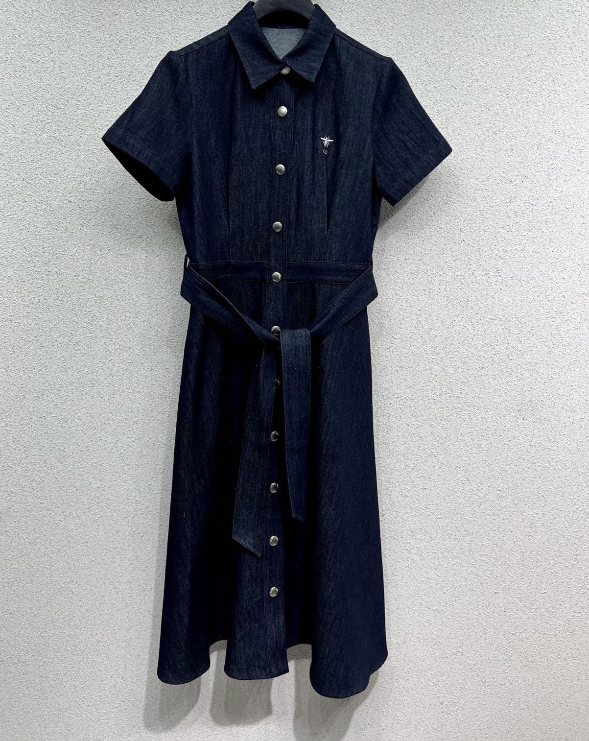 디올 데님 드레스