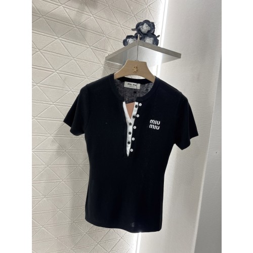 미우미우 니트 반팔