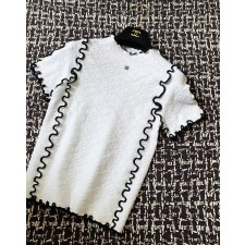 샤넬 레이스 반팔