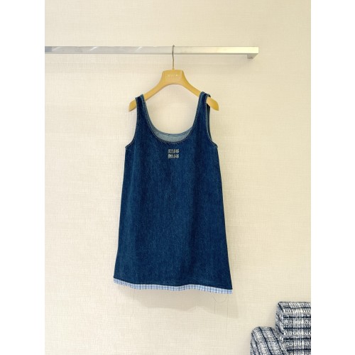 미우미우 데님 스커트