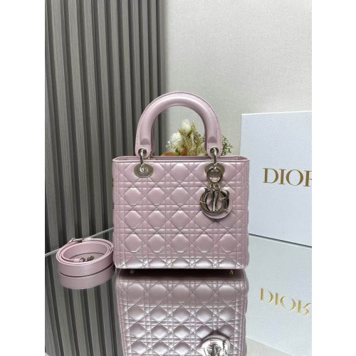 레이디백 미듐 펄핑크