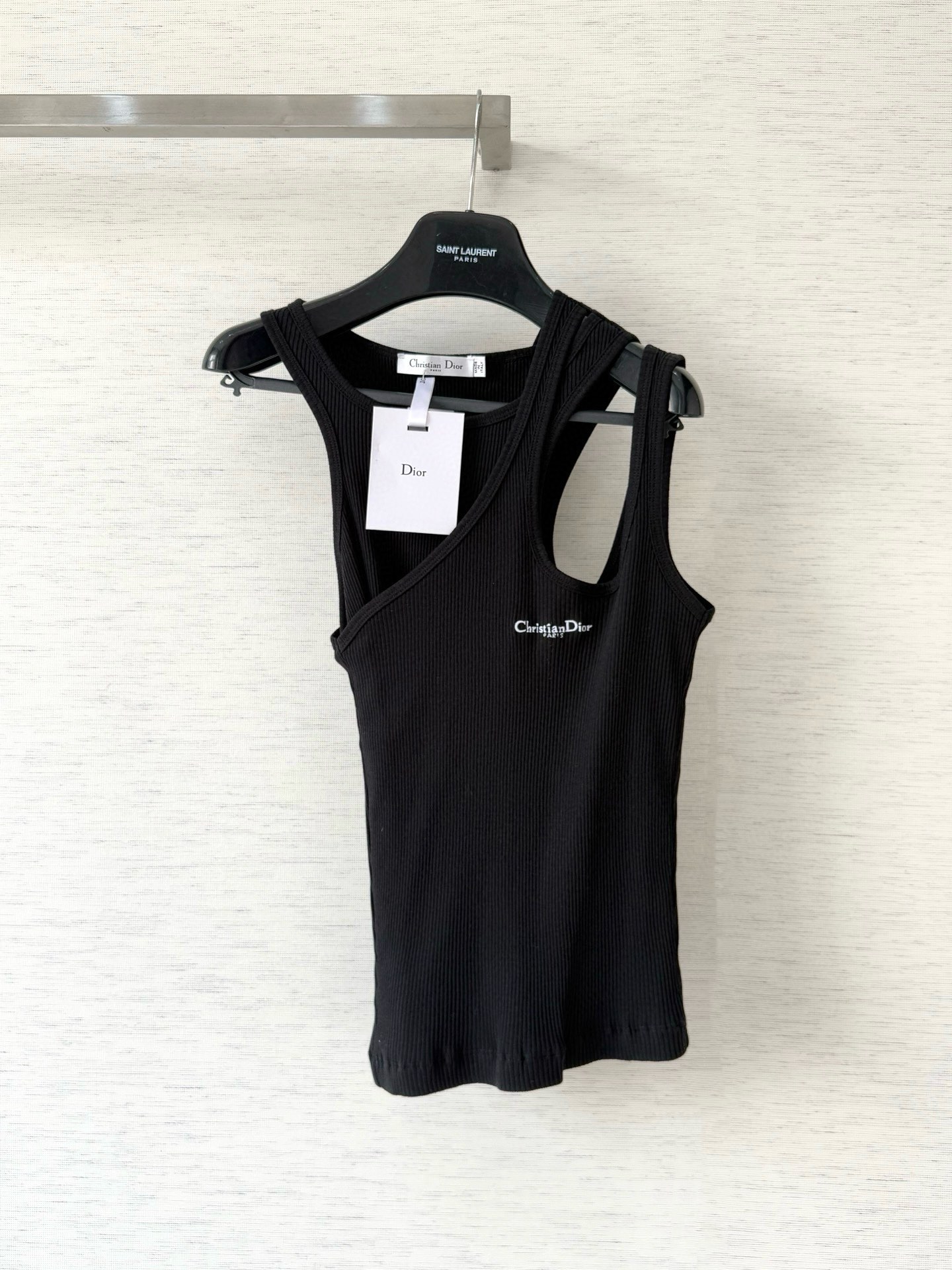 디올 25ss 언발란스 탱크 탑