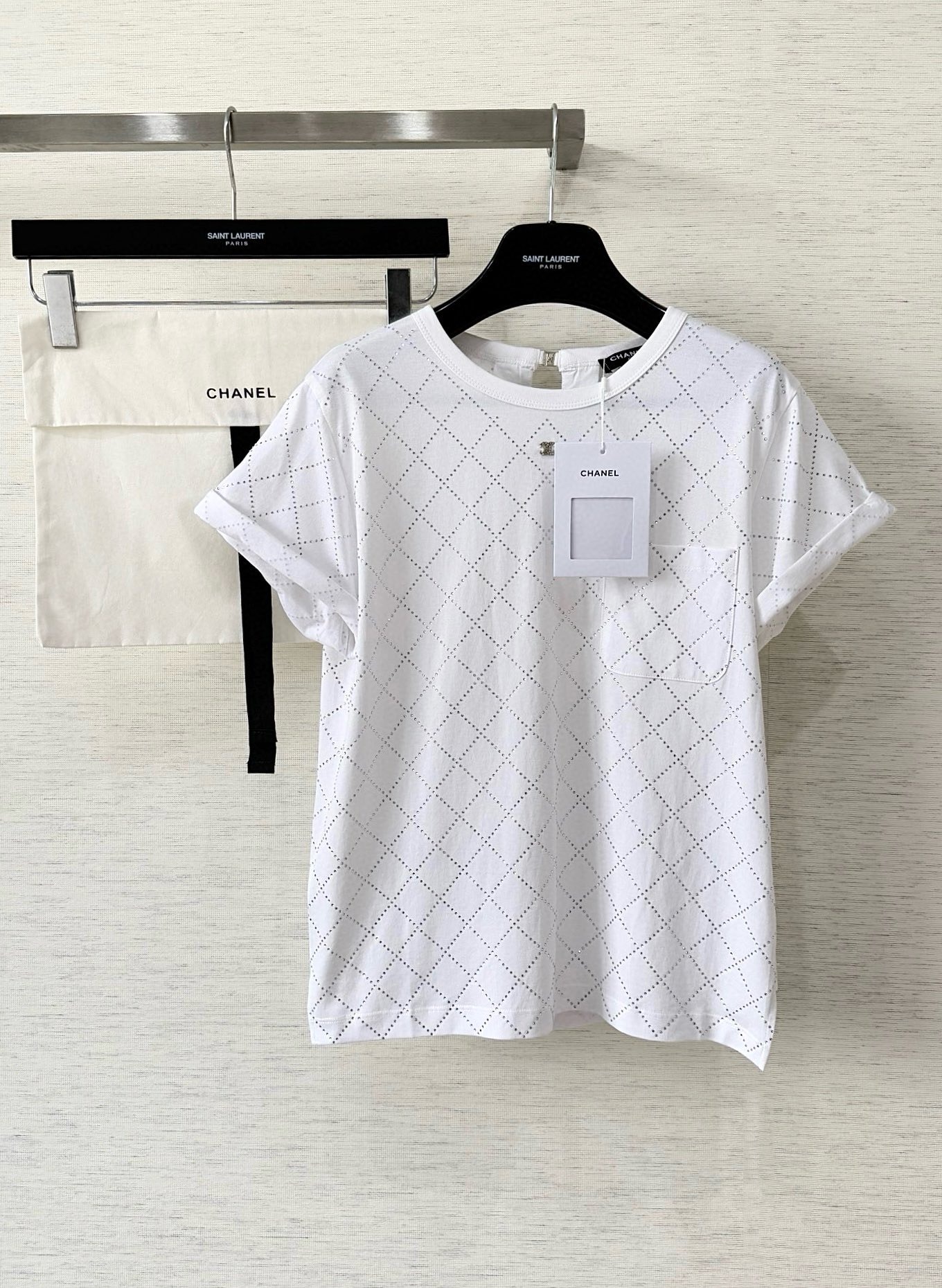 샤넬 25c 투웨이 반팔티