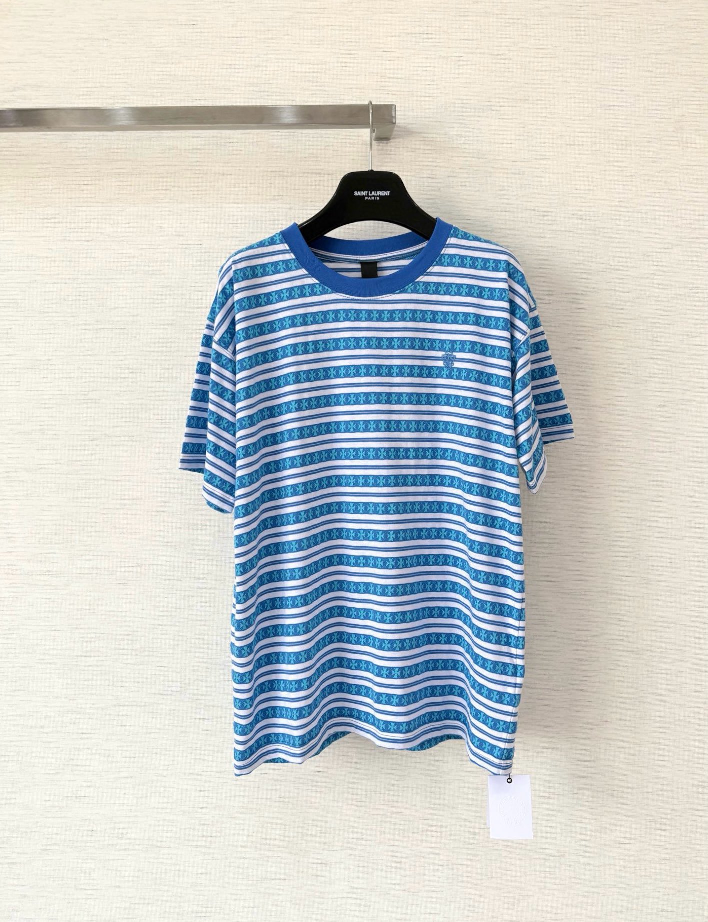 크롬하츠 25ss 스트라이프 반팔티