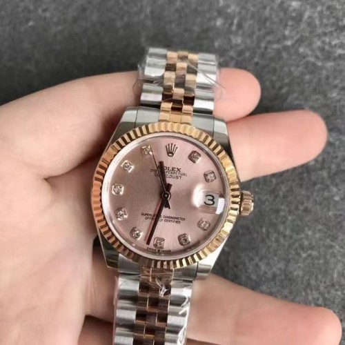 롤렉스 로렉스 데이저스트 31mm 로즈골드 콤비