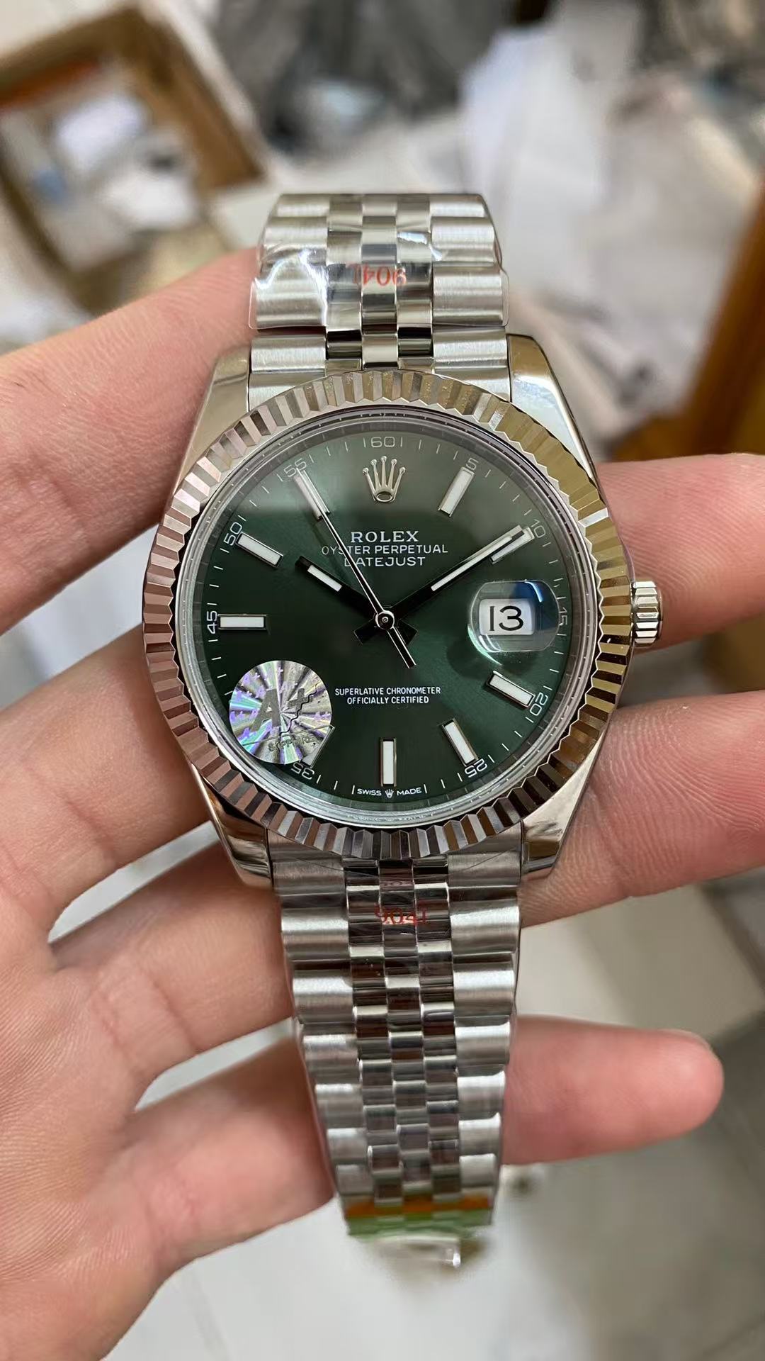 롤렉스 데이저스트 41 민트그린다이얼 41mm