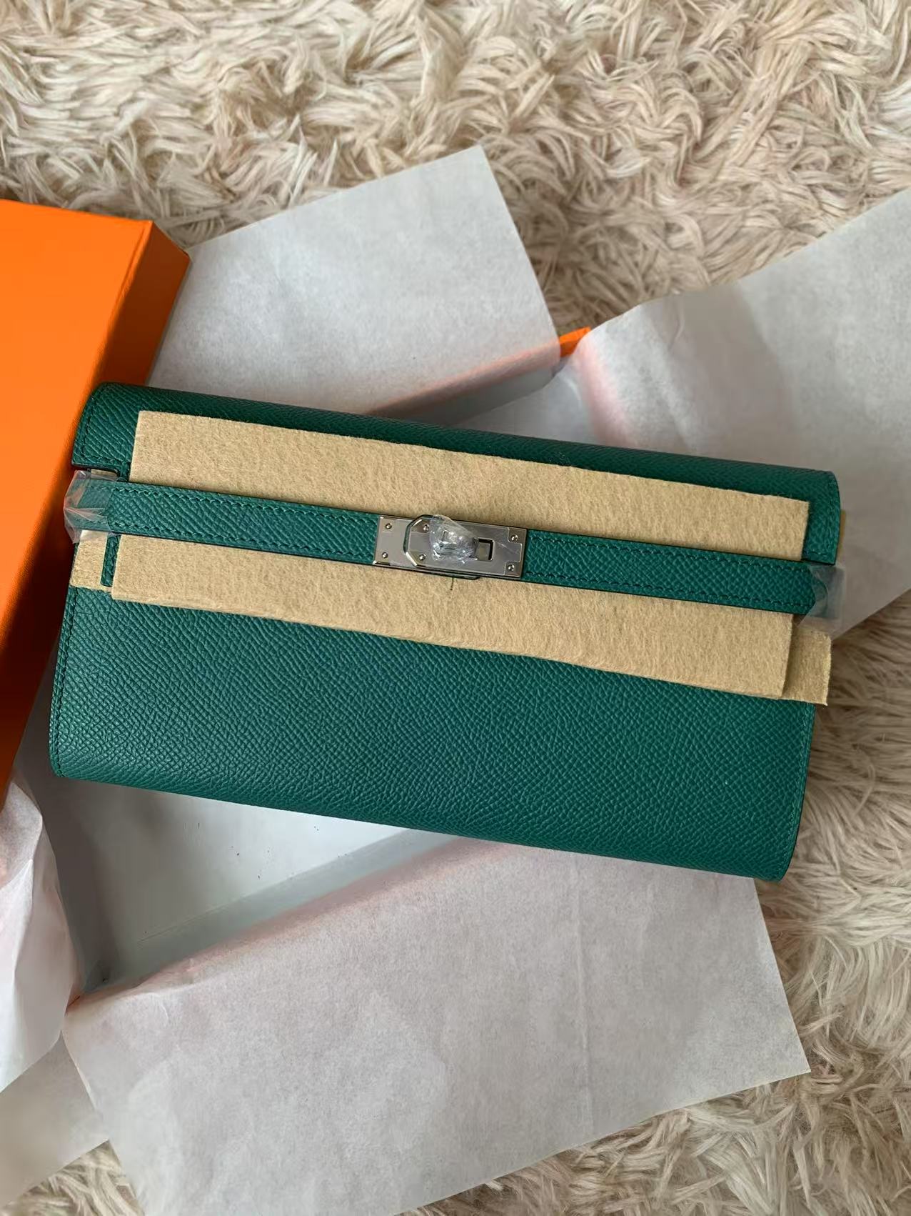 에르메스 켈리 앱송 장지갑