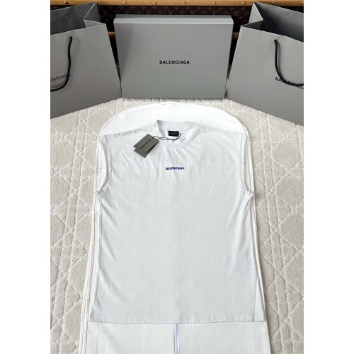 발렌시아가 25SS 자수 로고 슬리브리스