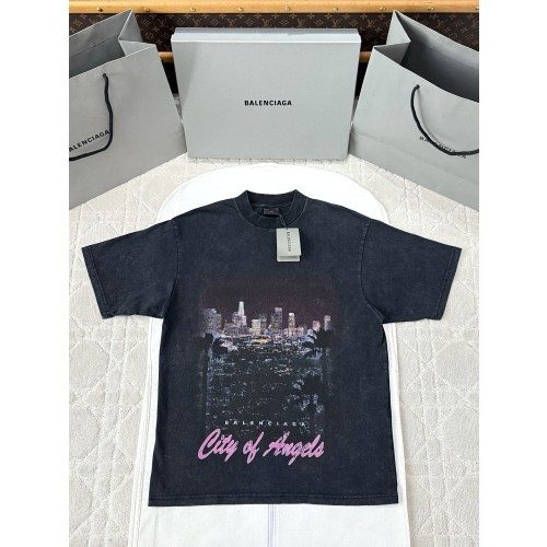 발렌시아가 25ss 프린트 티셔츠